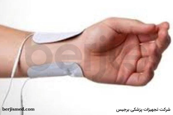 نقاط الکترود گذاری با دستگاه استیمولاتور برجیس2
