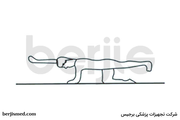 ورزش شماره 8 برای درمان دیسک کمر