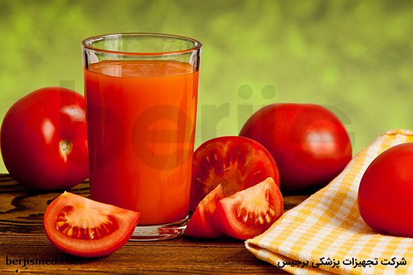 اب گوجه از جمله مواد غذایی موثر بر گرفتگی عضلات