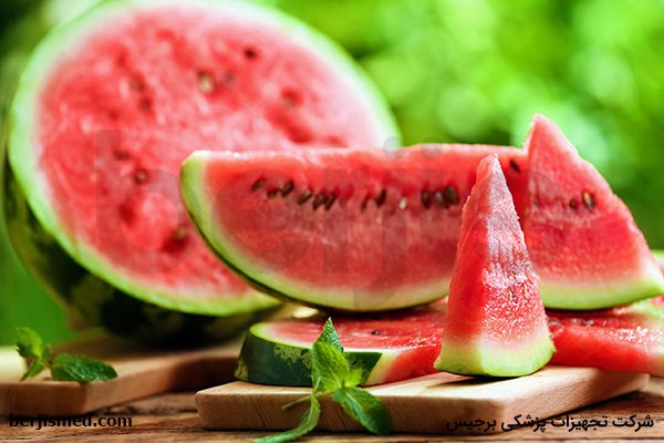 هندوانه یکی از مواد غذایی موثر بر گرفتگی عضلات می باشد.