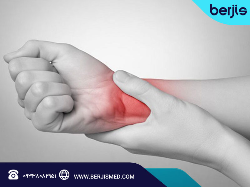 درمان کین باخ با دستگاه فیزیوتراپی